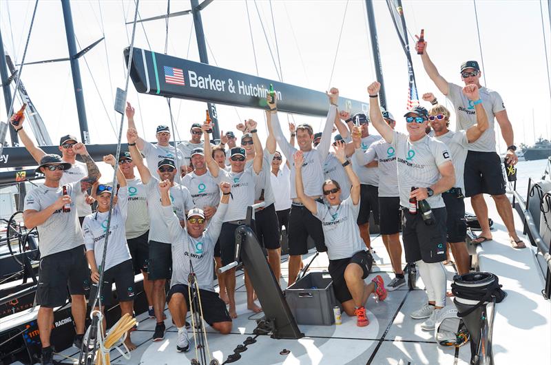 52 Super Series Valencia Sailing Week day 5 celebrations photo copyright Nico Martinez / 52 Super Series taken at  and featuring the TP52 class