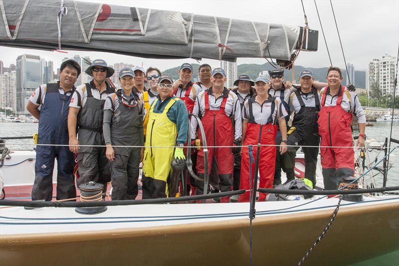 Free Fire - ready for the off, HK to Hainan Race 2018 photo copyright RHKYC / Guy Nowell taken at  and featuring the TP52 class