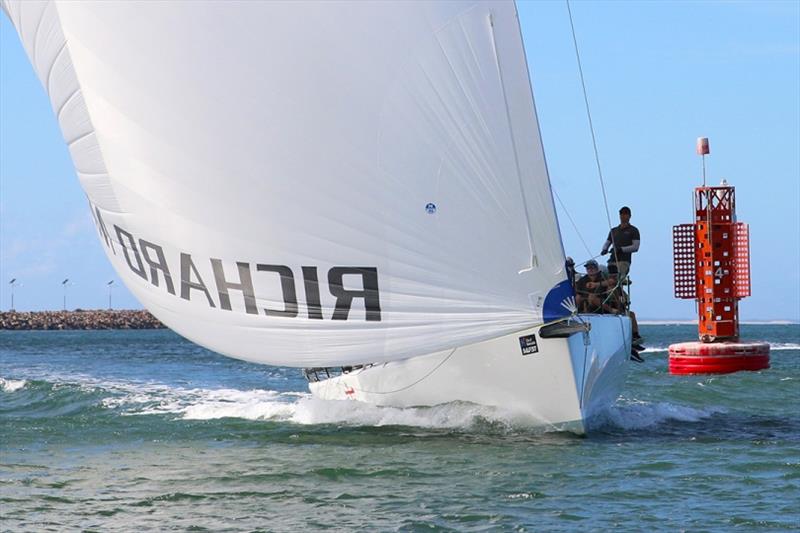 Zen at Sailfest Newcastle photo copyright Mark Rothfield taken at Newcastle Cruising Yacht Club and featuring the TP52 class