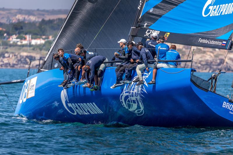 Bronenosec  on day 4 of Cascais 52 Super Series Sailing Week - photo © Nico Martinez / www.MartinezStudio.es