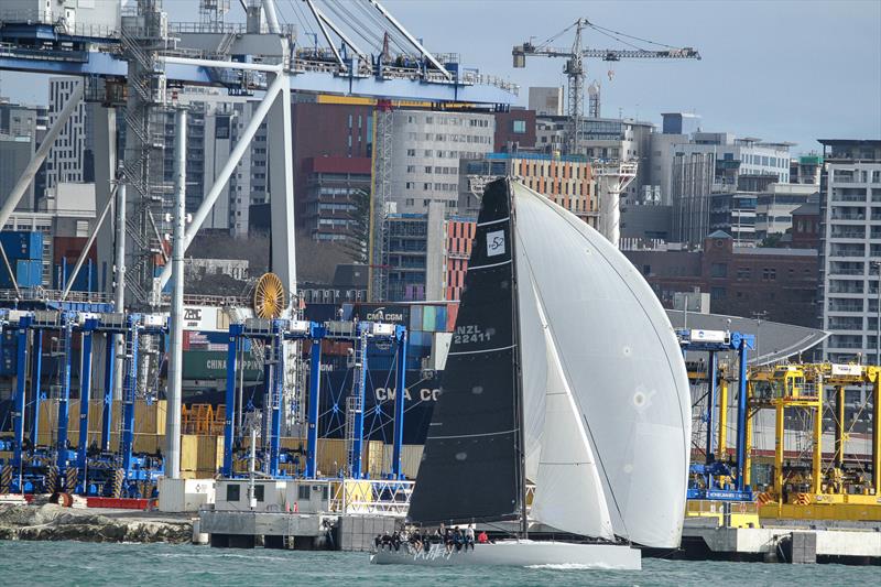 Winter racing - Waitemata - July 27, 2019 photo copyright Richard Gladwell taken at Royal New Zealand Yacht Squadron and featuring the TP52 class