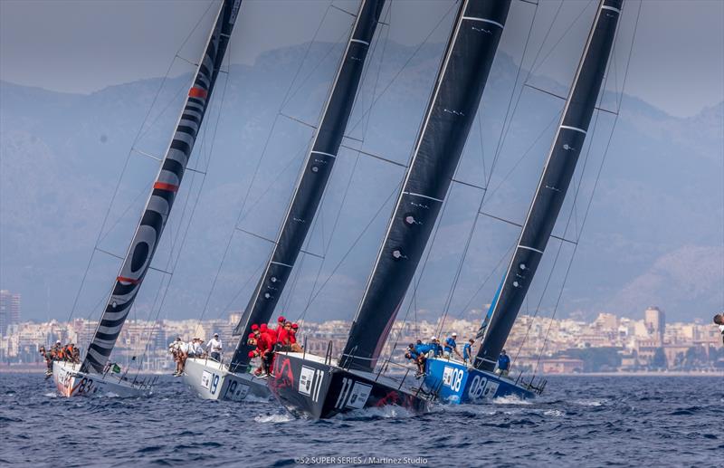 Final day - Rolex TP52 World Championship on Bay of Palma - photo © Nico Martinez / 52 Super Series