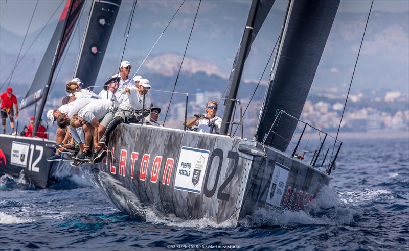 Final day - Rolex TP52 World Championship on Bay of Palma photo copyright Nico Martinez / 52 Super Series taken at  and featuring the TP52 class