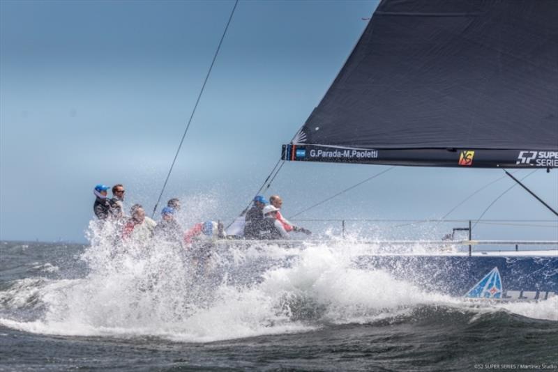 Azzurra holds on to her lead in the 52 Super Series - photo © Martinez Studio / 52 Super Series
