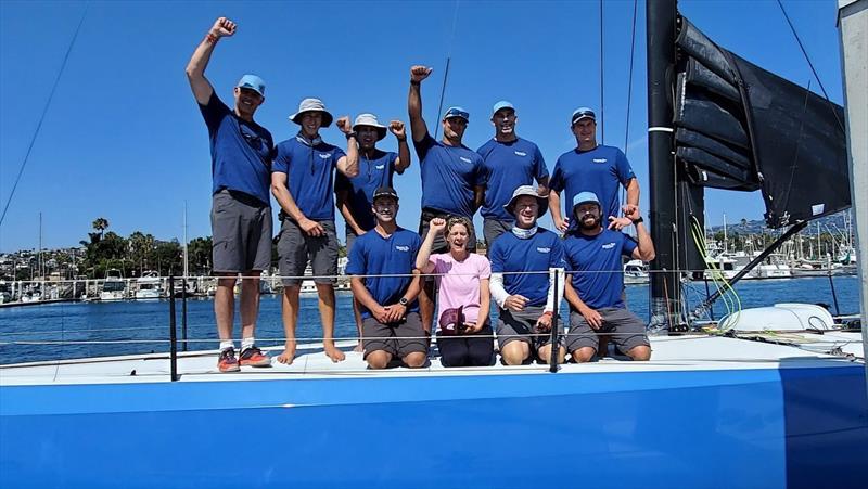 Stu Bannatyne and Warrior Won win Transpac 2021 with first overall and the Merlin Trophy. - photo © Doyle Sails