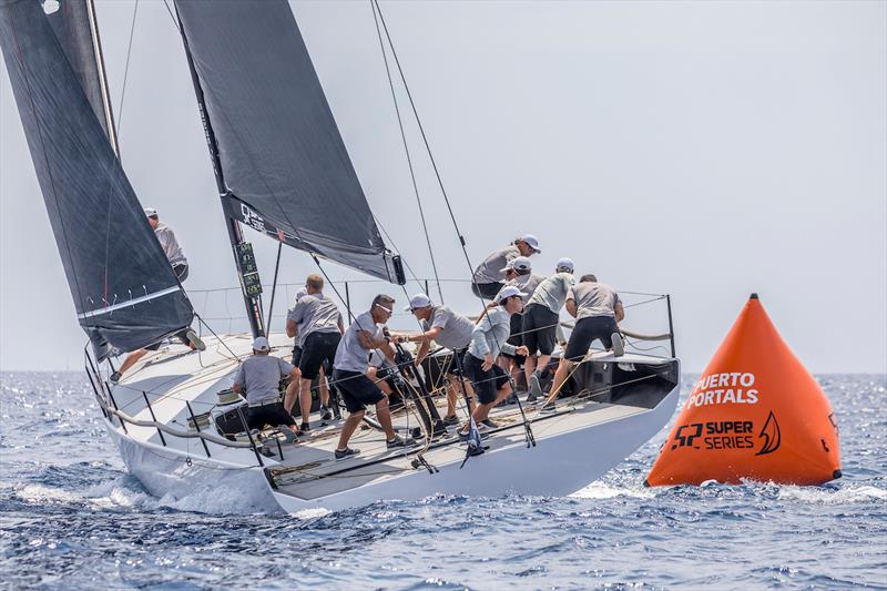 Puerto Portals 52 Super Series Sailing Week – Day 3 photo copyright Nico Martimez / Martinez Studio taken at  and featuring the TP52 class