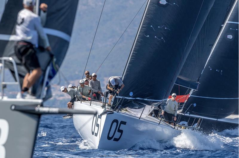 Overall winner, The Sled, competing in the Puerto Portals. 52 Super Series Sailing Week - August 2021 photo copyright Nico Martinez / 52 Super Series taken at Real Club Náutico de El Puerto de Santa María and featuring the TP52 class