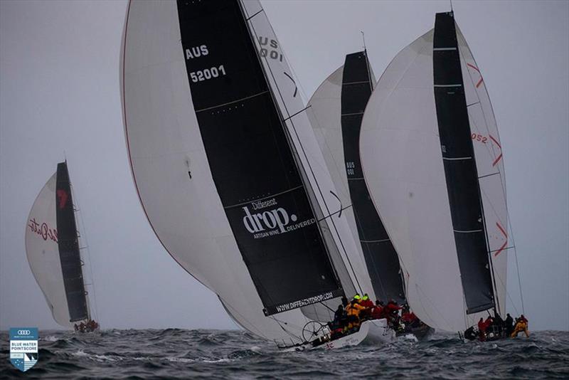 Zen gets off to a good start in the 2021 Cabbage Tree Island Race photo copyright Andrea Francolini taken at Cruising Yacht Club of Australia and featuring the TP52 class