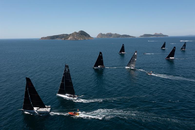 Last day of racing at the ABANCA 52 Super Series Baiona Sailing Week photo copyright María Muiña taken at Monte Real Club de Yates and featuring the TP52 class