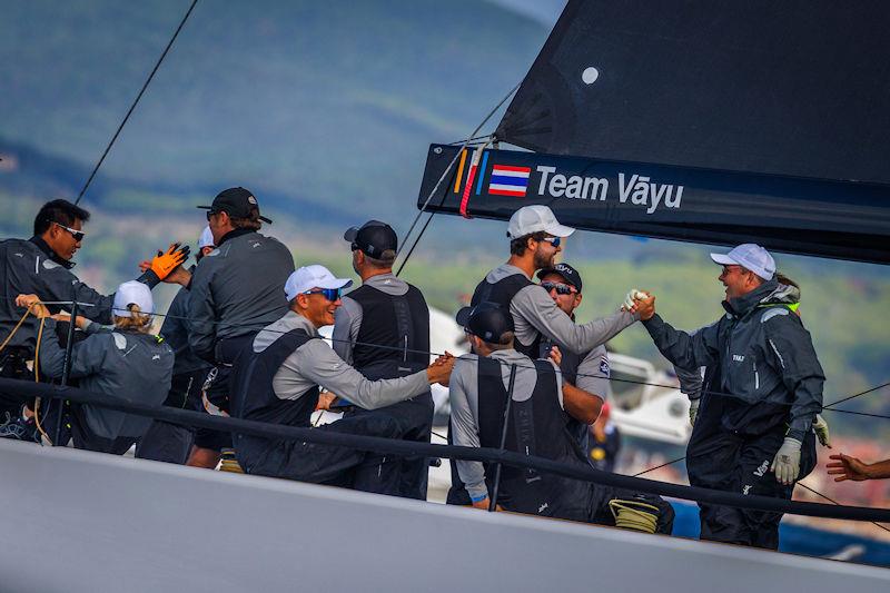 Royal Cup 52 SUPER SERIES Scarlino day 1 photo copyright Nico Martinez taken at Club Nautico Scarlino and featuring the TP52 class