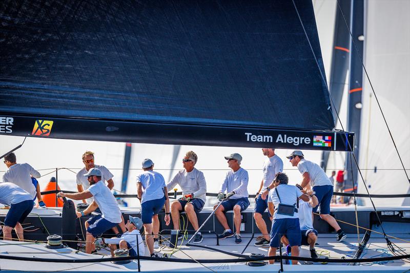 52 Super Series Barcelona Sailing Week 2022 - Day 1 photo copyright Nico Martinez / 52 Super Series taken at Real Club Nautico de Barcelona and featuring the TP52 class