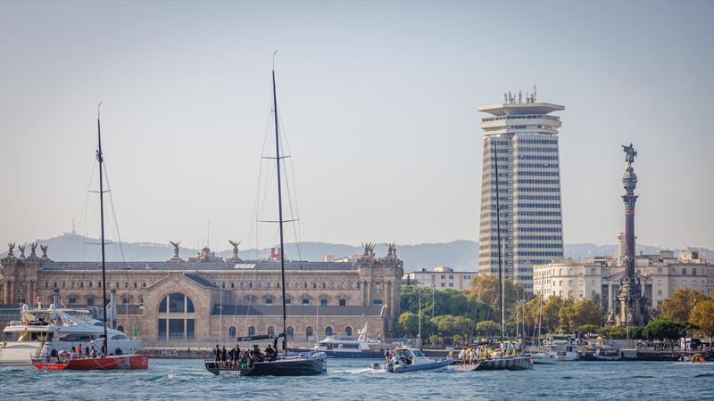 52 Super Series Barcelona Sailing Week 2022 Day 2 photo copyright Nico Martinez / 52 Super Series taken at Real Club Nautico de Barcelona and featuring the TP52 class