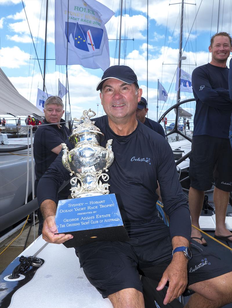 Well done Sam Haynes photo copyright Bow Caddy Media taken at Cruising Yacht Club of Australia and featuring the TP52 class