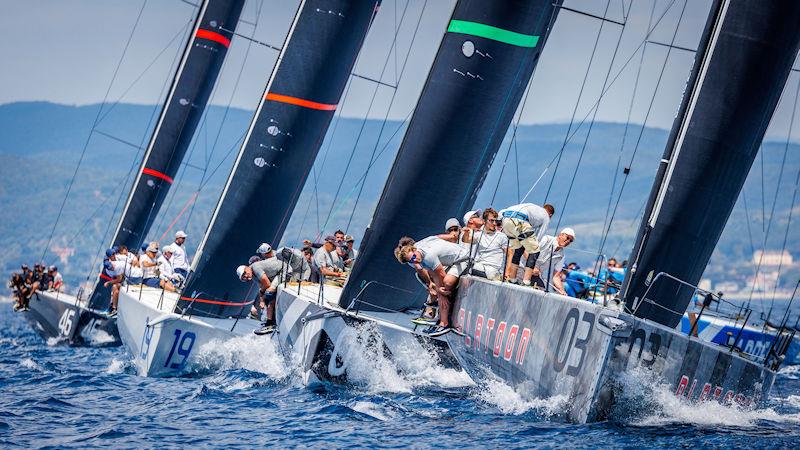 52 SUPER SERIES Scarlino Sailing Week Practice Day photo copyright Martinez Studio / 52 Super Series taken at Club Nautico Scarlino and featuring the TP52 class