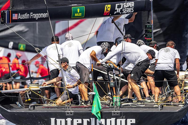 Each crew member has a specific role on the TP52 during a manoeuvre - Rolex TP52 World Championship - photo © Kurt Arrigo