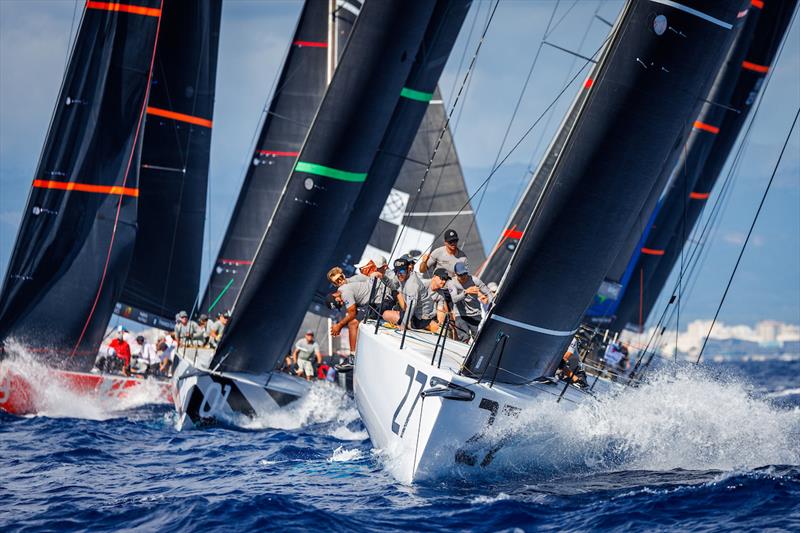 52 SUPER SERIES Puerto Portals Sailing Week Day 2 photo copyright Nico Martinez / 52 Super Series taken at  and featuring the TP52 class