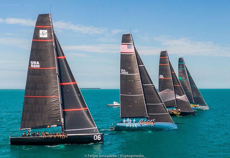 Thanks to strong fleet building in the Great Lakes, as many as 14 GL52s will participate in the 2024 season; events are planned in Florida (GL52 Winter Series), the Great Lakes and Newport, R.I. later this year photo copyright Felipe Juncadella taken at  and featuring the TP52 class