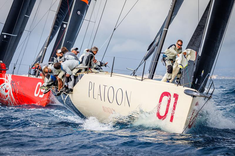 2024 52 Super Series PalmaVela Sailing Week Day 2 photo copyright Nico Martinez / 52 Super Series taken at Real Club Náutico de Palma and featuring the TP52 class