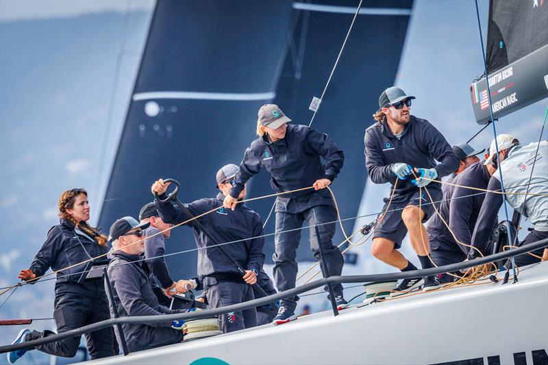 2024 52 Super Series PalmaVela Sailing Week Day 2 photo copyright Nico Martinez / 52 Super Series taken at Real Club Náutico de Palma and featuring the TP52 class