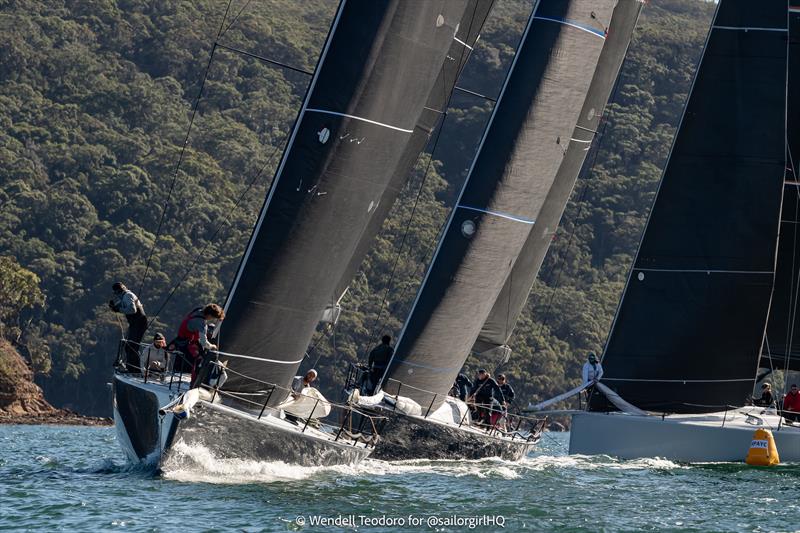 Pallas Capital TP52 Gold Cup Act 4 photo copyright Wendell Teodoro @sailorgirlhq taken at Royal Prince Alfred Yacht Club and featuring the TP52 class