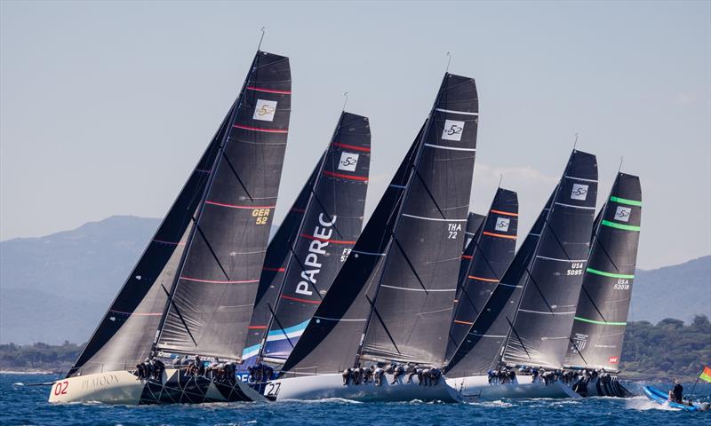 52 Super Series Saint-Tropez Sailing Week photo copyright Nico Martinez / 52 Super Series taken at Société Nautique de Saint-Tropez and featuring the TP52 class