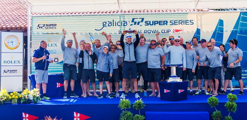 Galicia 52 Super Series Royal Cup final day photo copyright Nico Martinez / 52 Super Series taken at Monte Real Club de Yates and featuring the TP52 class