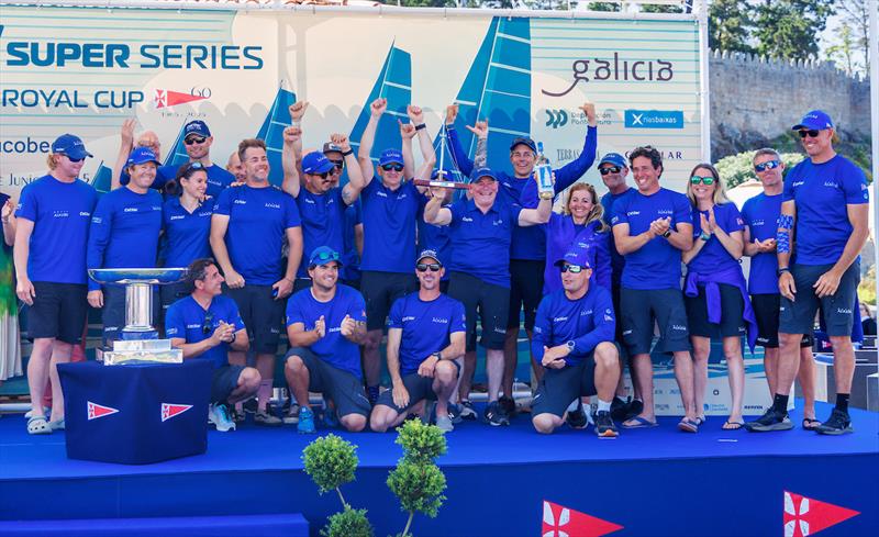 Galicia 52 Super Series Royal Cup final day photo copyright Nico Martinez / 52 Super Series taken at Monte Real Club de Yates and featuring the TP52 class