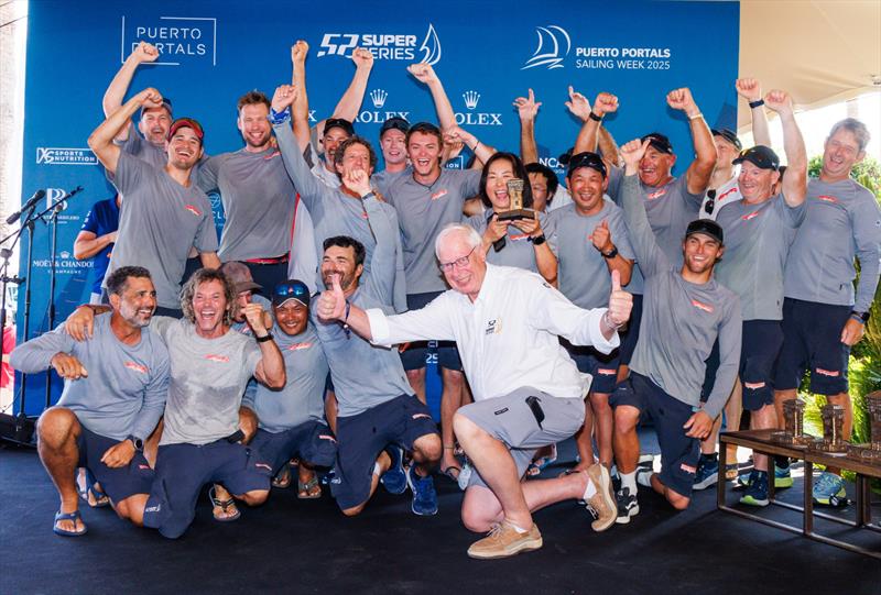 2025 Puerto Portals 52 Super Series Sailing Week, final day photo copyright Nico Martinez / 52 Super Series taken at  and featuring the TP52 class