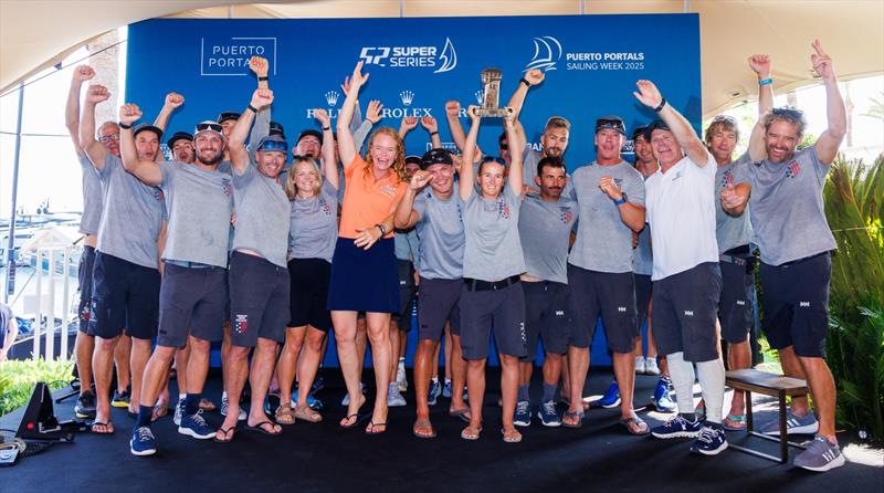 2025 Puerto Portals 52 Super Series Sailing Week, final day photo copyright Nico Martinez / 52 Super Series taken at  and featuring the TP52 class