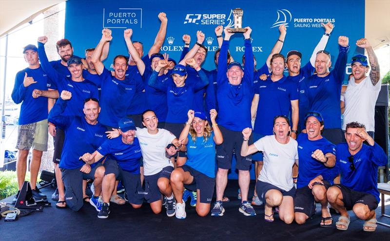 2025 Puerto Portals 52 Super Series Sailing Week, final day photo copyright Nico Martinez / 52 Super Series taken at  and featuring the TP52 class