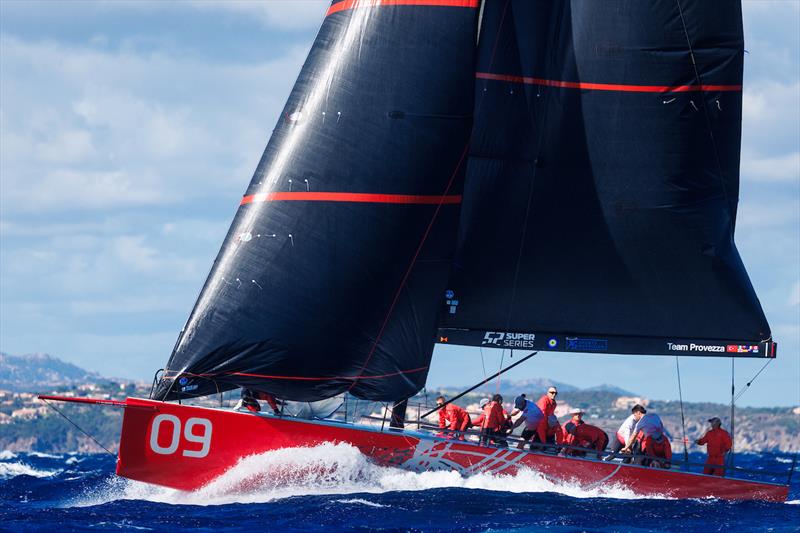 52 Super Series 2025 Porto Cervo by Range Rover - Day 2 photo copyright Nico Martinez / 52 Super Series taken at Yacht Club Costa Smeralda and featuring the TP52 class