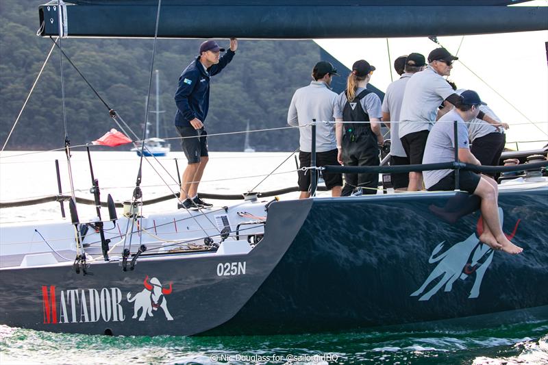 Matador looking for puffs to join together at last year's finale photo copyright Nic Douglass for @sailorgirlhq taken at Cruising Yacht Club of Australia and featuring the TP52 class