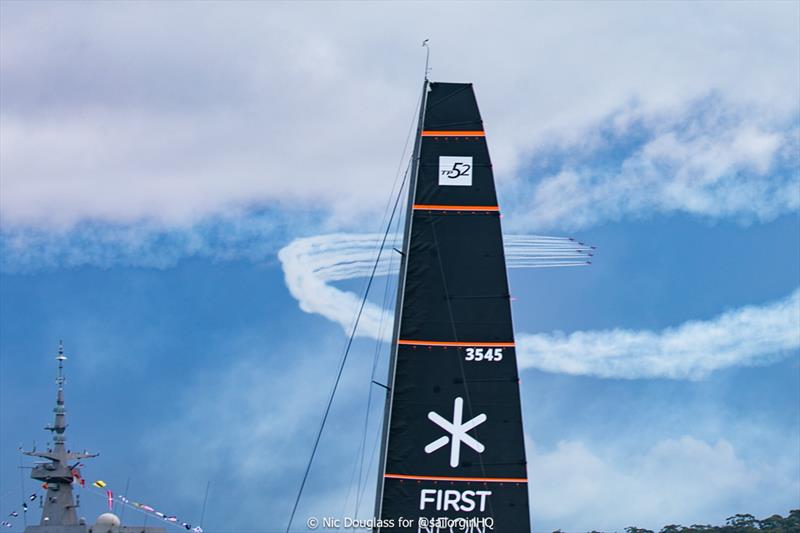 Pallas Capital Gold Cup Act 1 - First Light in the action photo copyright Nic Douglass for @sailorgirlHQ taken at Cruising Yacht Club of Australia and featuring the TP52 class
