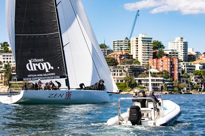 Pallas Capital Gold Cup Act 2 - Injured Gordon Ketelbey cheered on his team - photo © Nic Douglass for @sailorgirlHQ