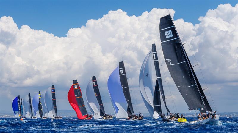 Puerto Portals 52 Super Series Sailing Week - Day 2 photo copyright Nico Martinez / 52 Super Series taken at  and featuring the TP52 class