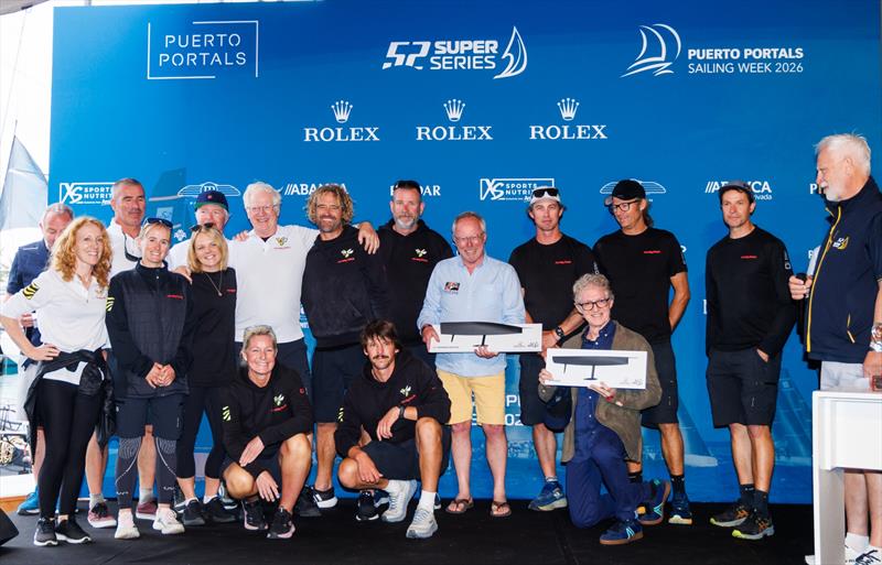 Puerto Portals 52 Super Series Sailing Week final day photo copyright Nico Martinez / 52 Super Series taken at  and featuring the TP52 class