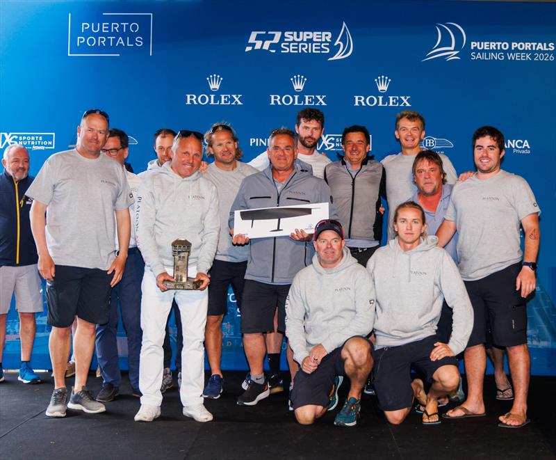 Puerto Portals 52 Super Series Sailing Week final day photo copyright Nico Martinez / 52 Super Series taken at  and featuring the TP52 class