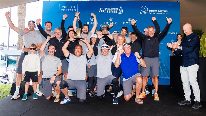 Puerto Portals 52 Super Series Sailing Week final day photo copyright Nico Martinez / 52 Super Series taken at  and featuring the TP52 class