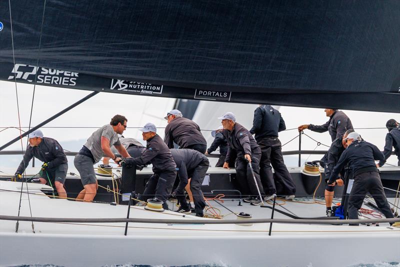 Puerto Portals 52 Super Series Sailing Week final day photo copyright Nico Martinez / 52 Super Series taken at  and featuring the TP52 class