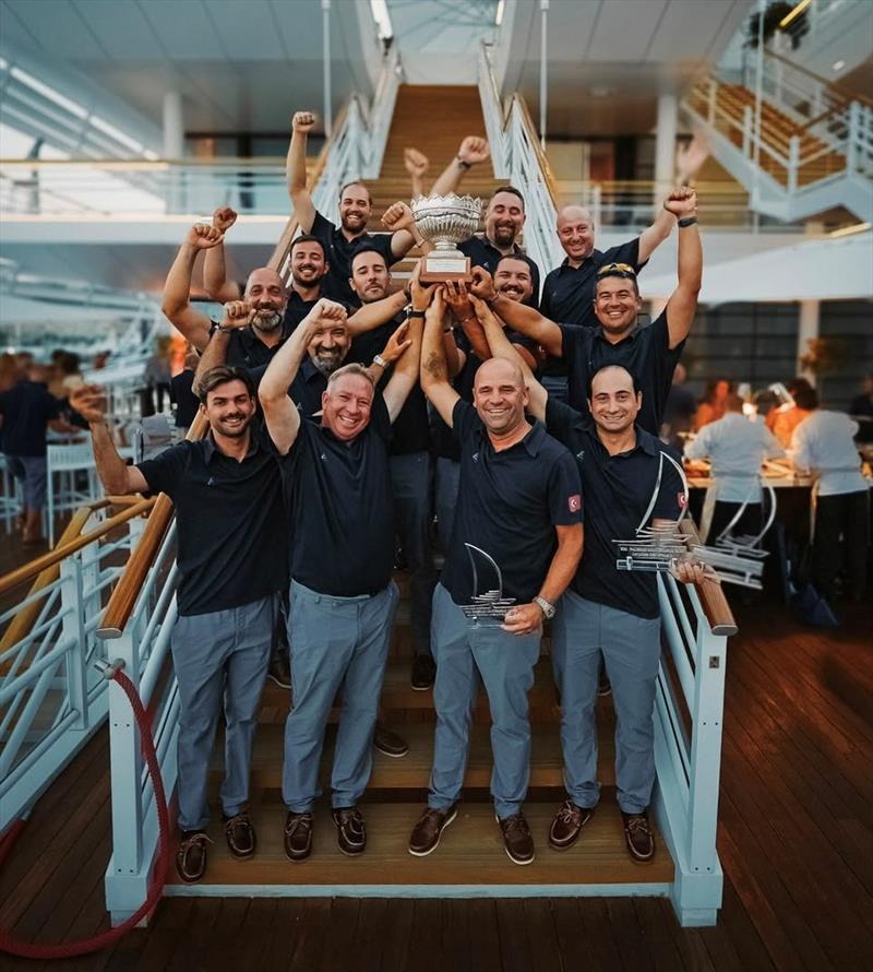 Arkas Sailing Team triumphs at Palermo-Montecarlo Regatta 2026 photo copyright Arkas Sailing Team taken at Circolo della Vela Sicilia and featuring the TP52 class