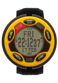 Optimum Series 14R Rechargeable Yellow Sailing Watch
