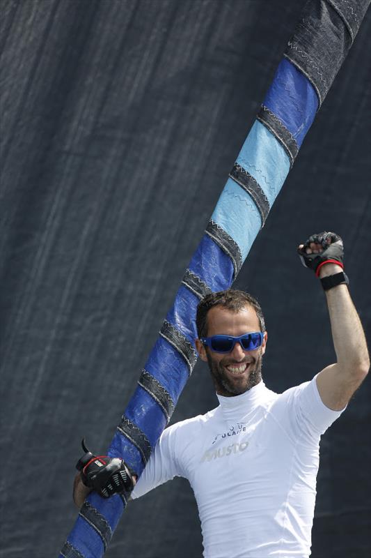 Armel Le Cleac'h wins the IMOCA 60 class in The Transat bakerly 2016 photo copyright Mark Lloyd / The Transat bakerly taken at  and featuring the Trimaran class