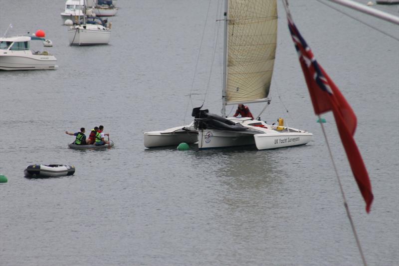 South West 3 Peaks Race 2016 photo copyright Simon Lovesey taken at  and featuring the Trimaran class