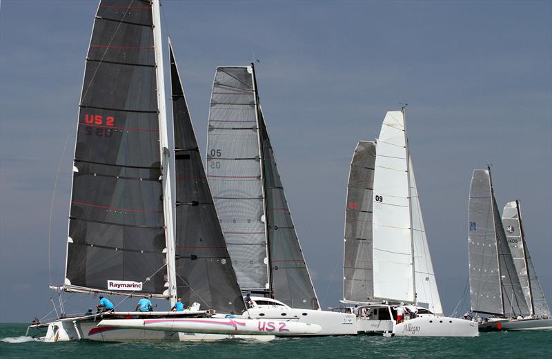 Cape Panwa Hotel Phuket Raceweek 2016 photo copyright Infinity Communications taken at Phuket Yacht Club and featuring the Trimaran class