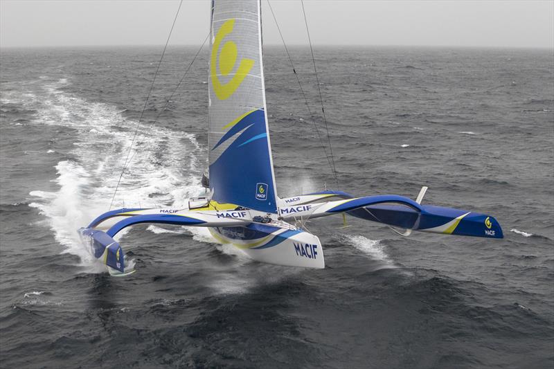 François Gabart on board the MACIF trimaran - photo © Jean-Marie Liot / ALeA / Macif