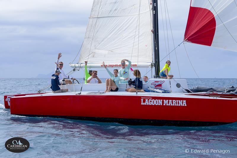 Tryst on Caribbean Multihull Challenge day 1 - photo © Edward Penagos