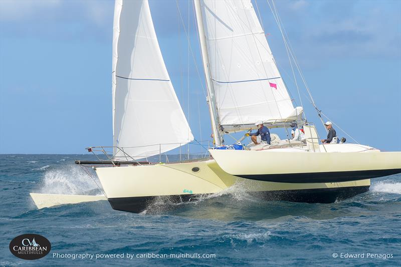 Le Tri on Caribbean Multihull Challenge day 2 - photo © Edward Penagos