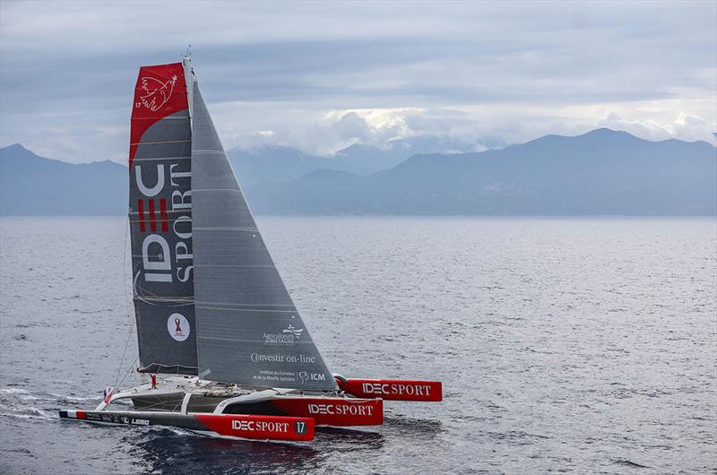 IDEC SPORT - 2018 Nice Ultimed photo copyright Jean-Marie Liot / ASO taken at  and featuring the Trimaran class