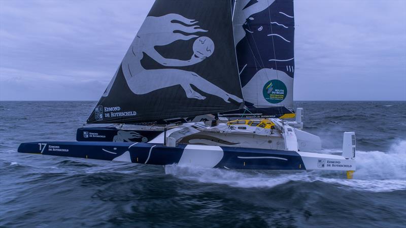 Maxi Edmond de Rothschild: La Route du Rhum photo copyright Eloi Stichelbaut / Gitana S.A. taken at  and featuring the Trimaran class