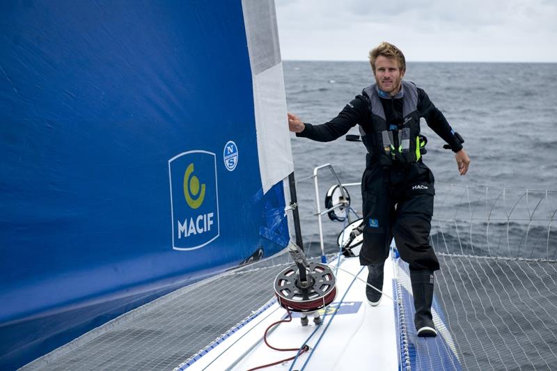 François Gabart onboard MACIF trimaran - photo © hocus-focus.bzh / Macif